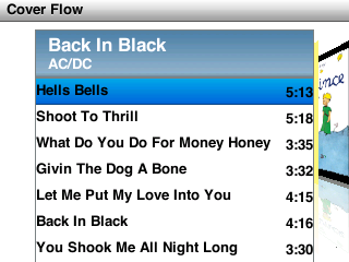 Cover Flow backside